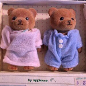 Vintage ,1986. Holly and Huck from "The Teddy Bear Story".